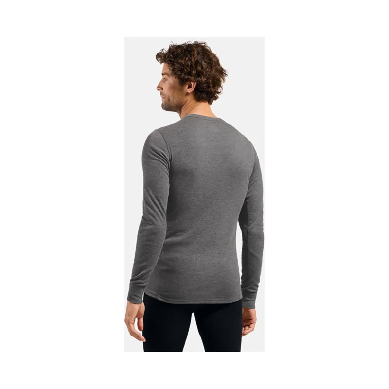 Majica s kratkimi rokavi Odlo TOP CREW SS ACT WARM Agate Gray