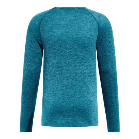 T-paita Odlo CREW LS ESSENTIAL SEAMLESS Dark Sapphire 2