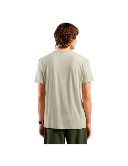 Koszulka Odlo CREW SS MERINO 160 PLAIN TEE Agate Gray