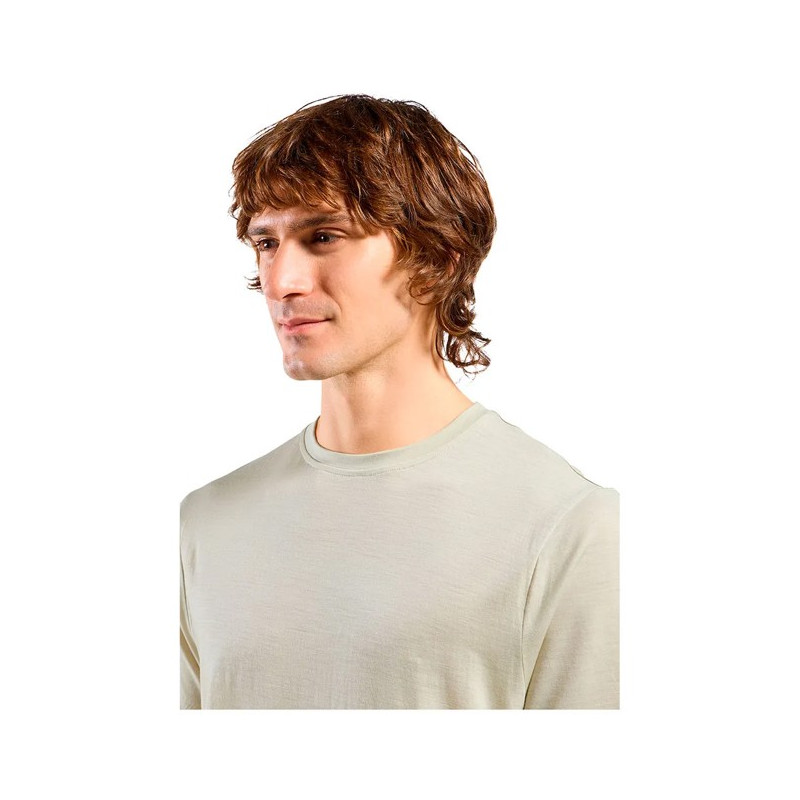 Koszulka Odlo CREW SS MERINO 160 PLAIN TEE Agate Gray