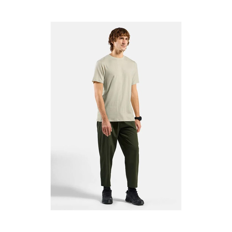 T-paita Odlo CREW SS MERINO 160 PLAIN TEE Agate Gray