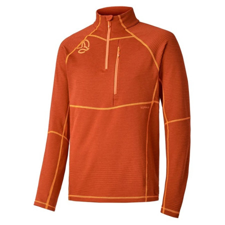 Fleece Ternua MOMHILL 1/2 ZIP M Deep Ginger/Autumn Glo