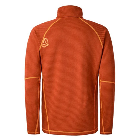 Fleece Ternua MOMHILL 1/2 ZIP M Deep Ginger/Autumn Glo 2