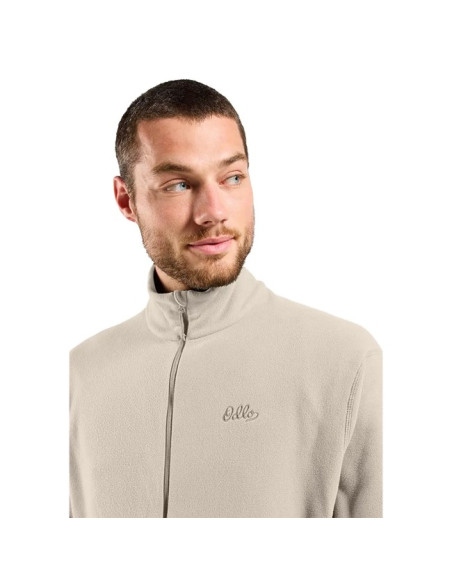 Polar fleece Odlo MID LAYER FZ CLASSIC Agate Gray