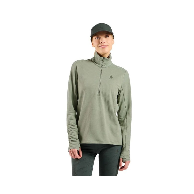 Polarfleece Odlo MID LAYER 1/2 ZIP ESSENTIAL THERMAL Shad
