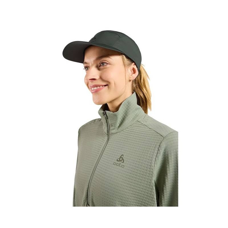 Fliskakna Odlo MID LAYER 1/2 ZIP ESSENTIAL THERMAL Shad