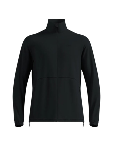 Polar fleece Odlo MID LAYER FZ CLASSIC Black