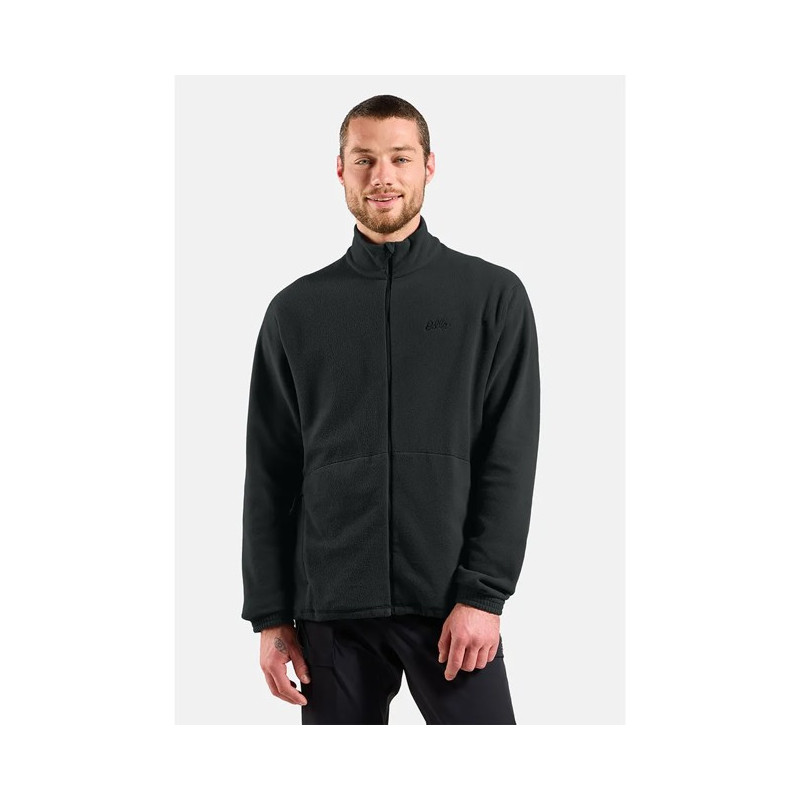 Flisinis megztinis Odlo MID LAYER FZ CLASSIC Black