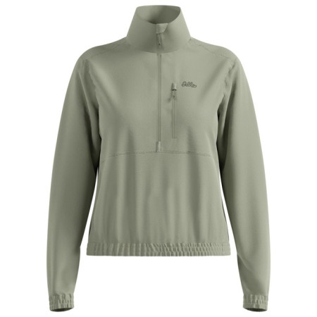 T-paita Odlo MID LAYER 1/2 ZIP CLASSIC Shadow