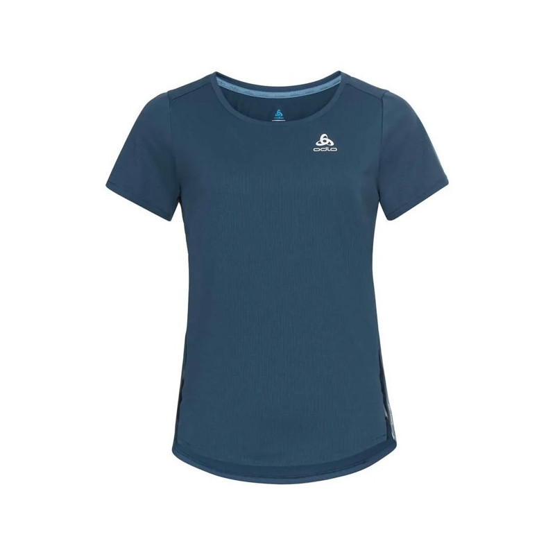 Marškinėliai Odlo CREW S/S ZEROWEIGHT CHILL-T Blue