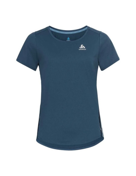 Marškinėliai Odlo CREW S/S ZEROWEIGHT CHILL-T Blue