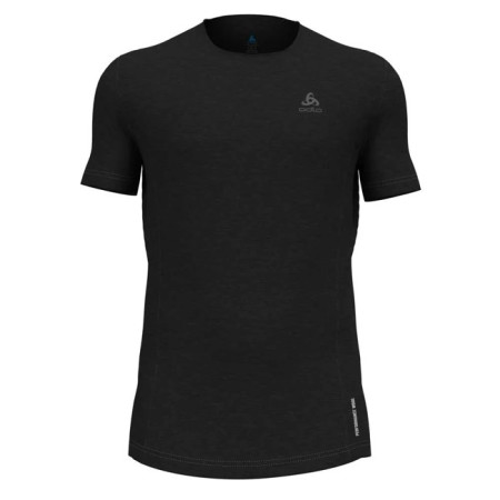 T-shirt Odlo TOP CREW S/S NATURAL PERFORMANCE Blac