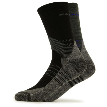 Sukat Salomon Socks ULTRA ACCESS CREW XPAC Anthracite/BLA