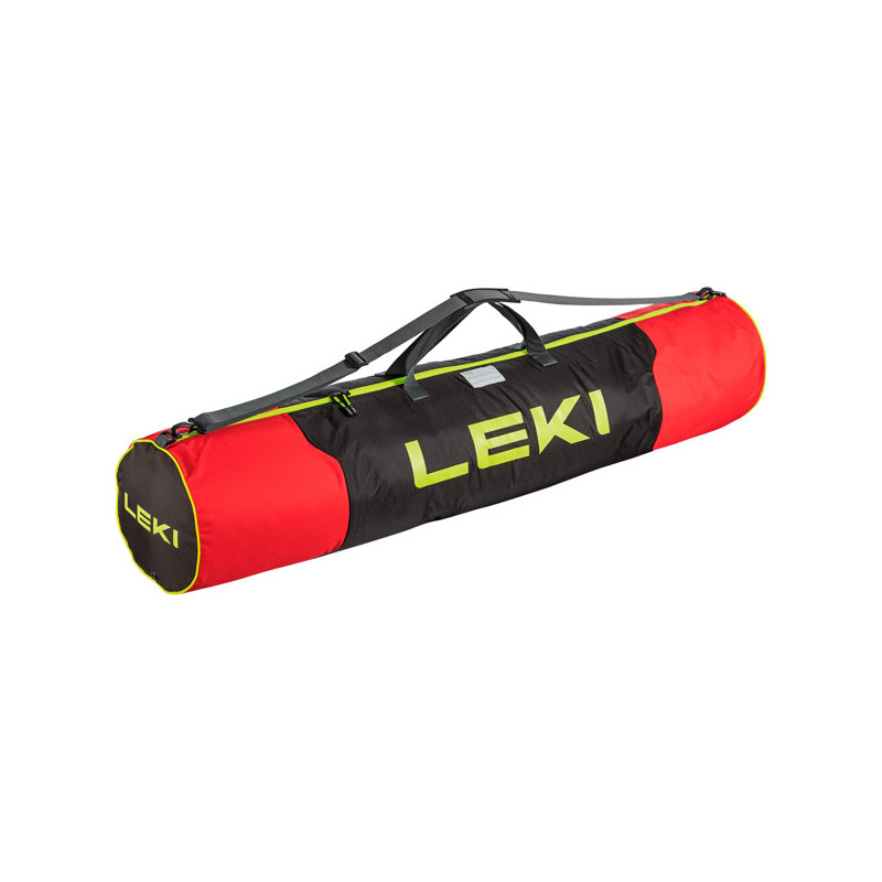 Zsák Leki POLE BAG Bright Red-Black-Neonyellow