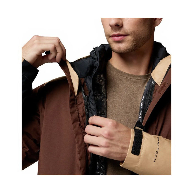 Kurtka Columbia POINT PARK INTERCHANGE JKT Tobacco, Cano