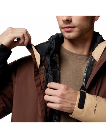 Jacke Columbia POINT PARK INTERCHANGE JKT Tobacco, Cano