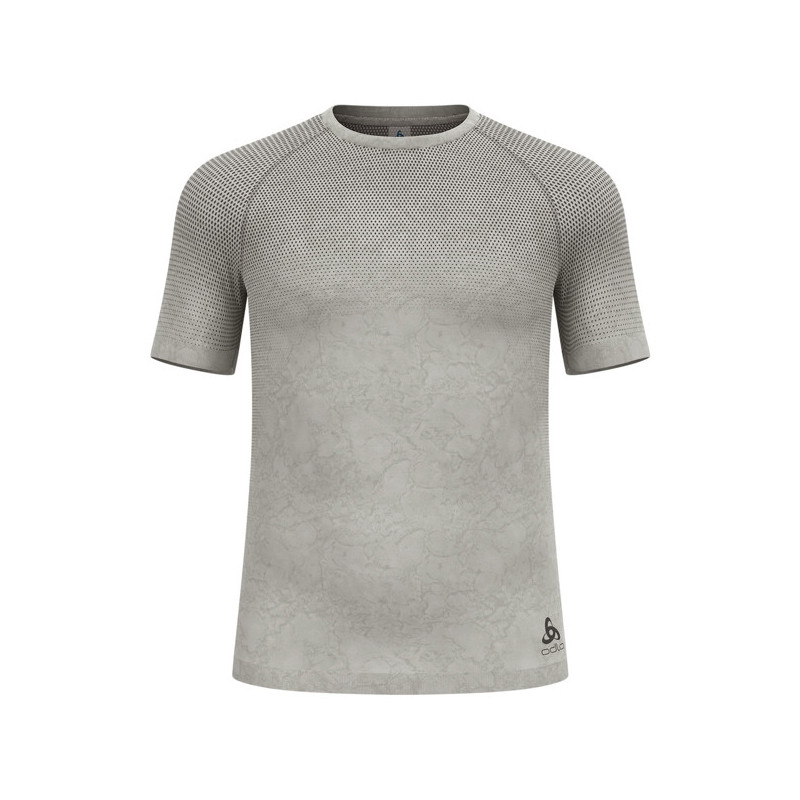 Koszulka Odlo BL TOP CREW SS PERF LIGHT-RAIN DYE Vetiv