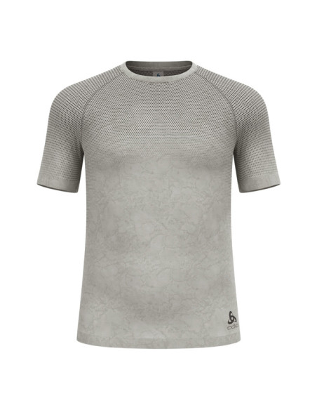 Koszulka Odlo BL TOP CREW SS PERF LIGHT-RAIN DYE Vetiv