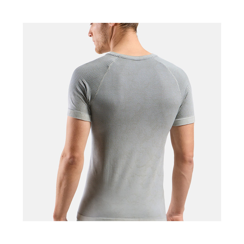 Koszulka Odlo BL TOP CREW SS PERF LIGHT-RAIN DYE Vetiv