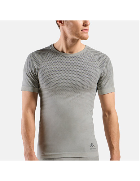 Tričko Odlo BL TOP CREW SS PERF LIGHT-RAIN DYE Vetiv