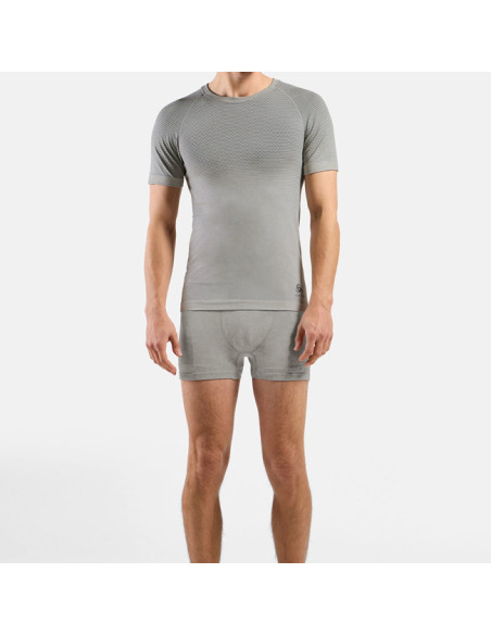 Tričko Odlo BL TOP CREW SS PERF LIGHT-RAIN DYE Vetiv