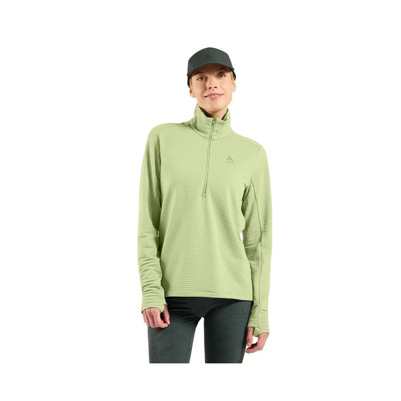 Polaire Odlo MID LAYER 1/2 ZIP ESSENTIAL THERMAL Shad