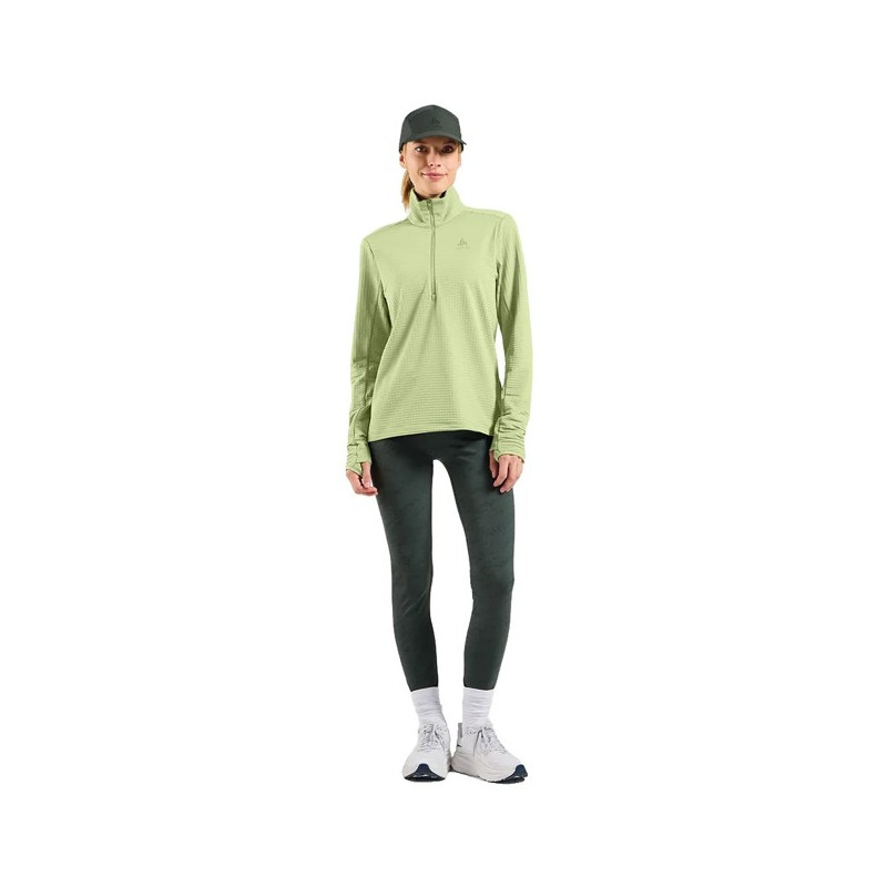 Fleeceová mikina Odlo MID LAYER 1/2 ZIP ESSENTIAL THERMAL Shad