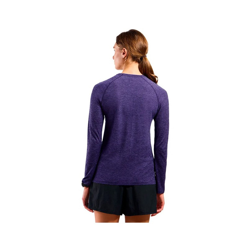 T-paita Odlo CREW LS ESSENTIAL SEAMLESS Eclipse Melan