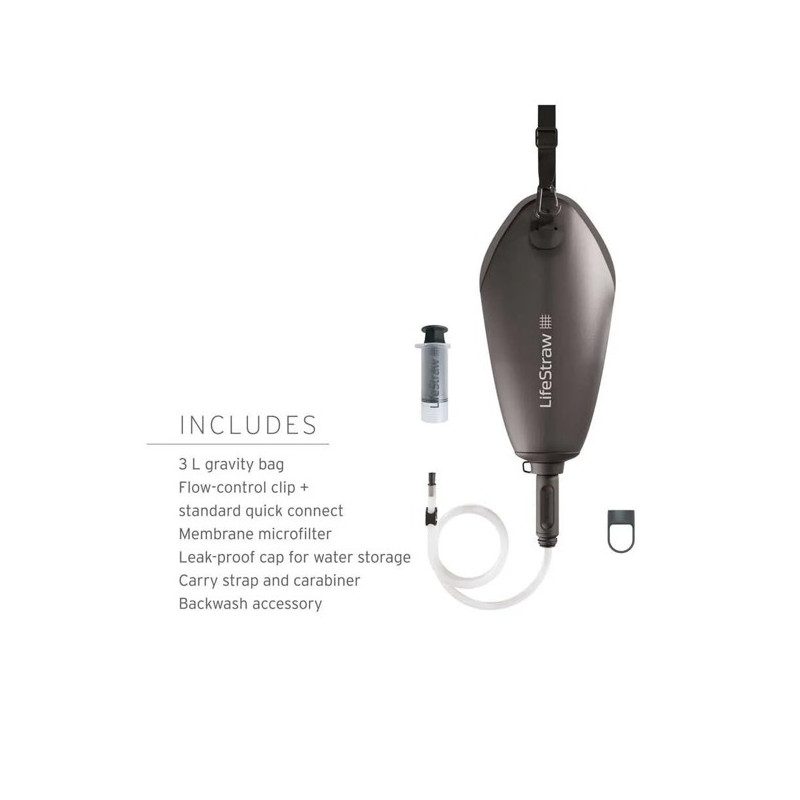 Szűrő Lifestraw COMPACT GRAVITY 3L GRAY