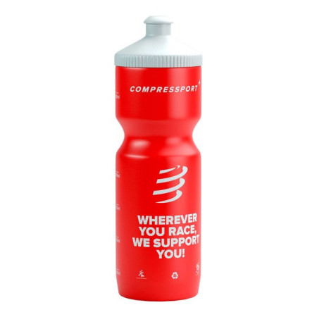 Pullo Compressport Bio Cycling Bottle Red/White 2