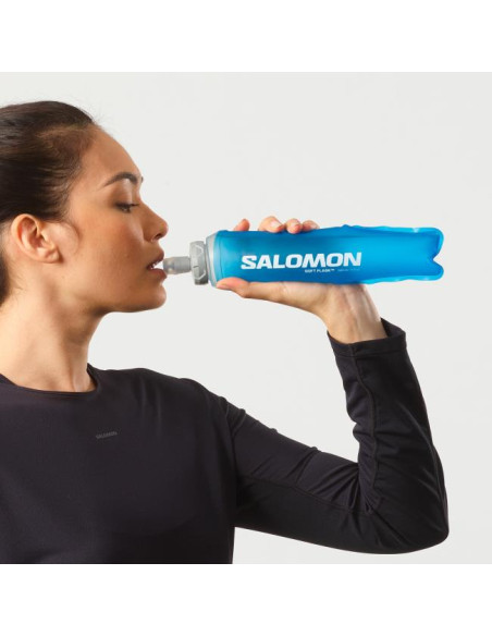 Bidón Salomon 500ml/17oz ULT Clear Blue