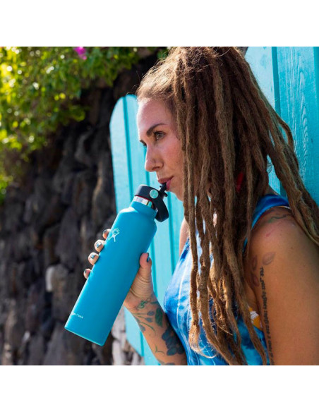 Hydro Flask STANDARD FLEX STRAW CAP BLACK