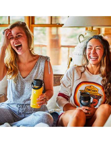 Termo Hydro Flask 16 oz Coffee with Flex Sip Lid