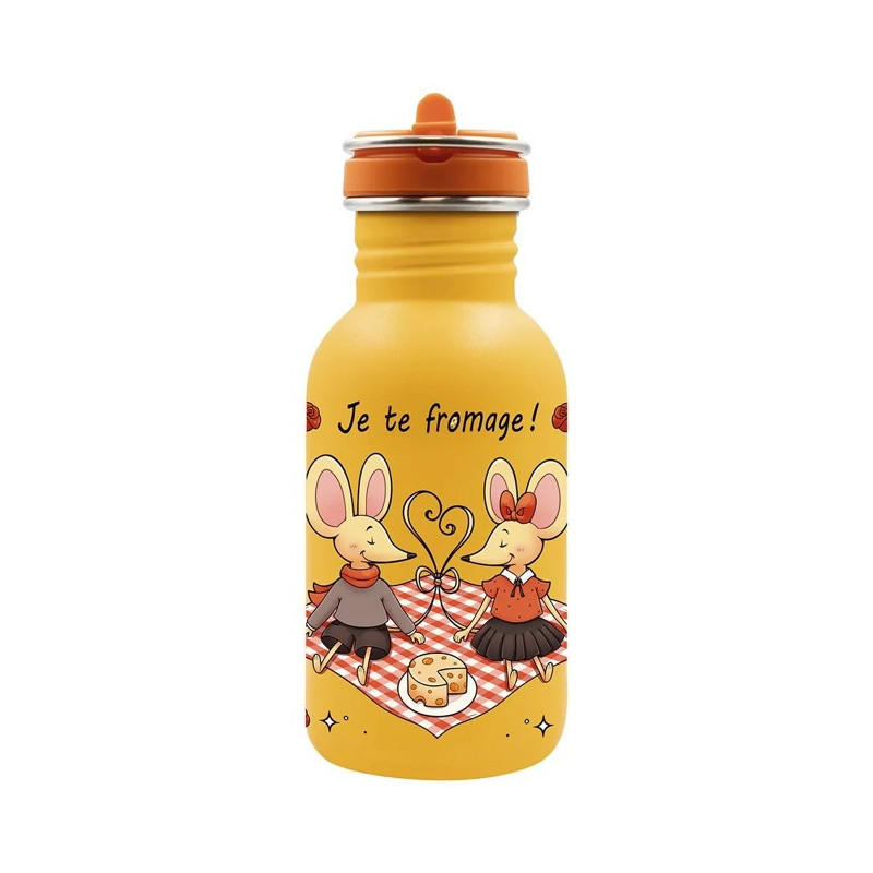 Pullo Laken ACERO TAPÓN FLOW 0,5L FROMAGE