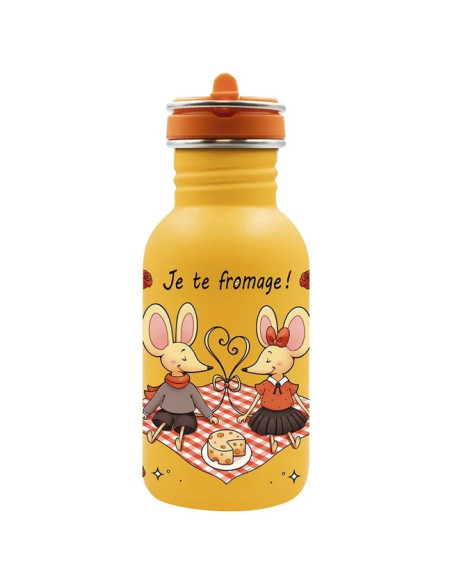 Pullo Laken ACERO TAPÓN FLOW 0,5L FROMAGE