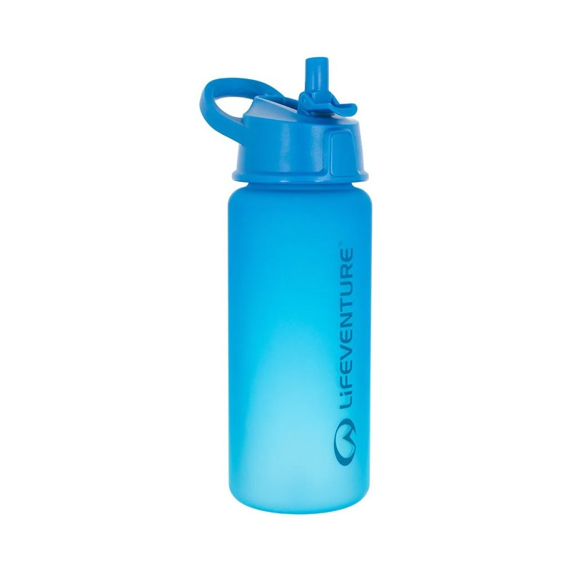 Pullo Lifeventure Flip-Top Water Bottle - Blue