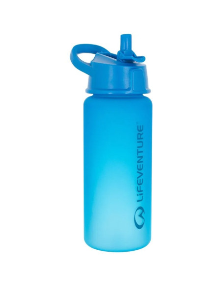 Pullo Lifeventure Flip-Top Water Bottle - Blue