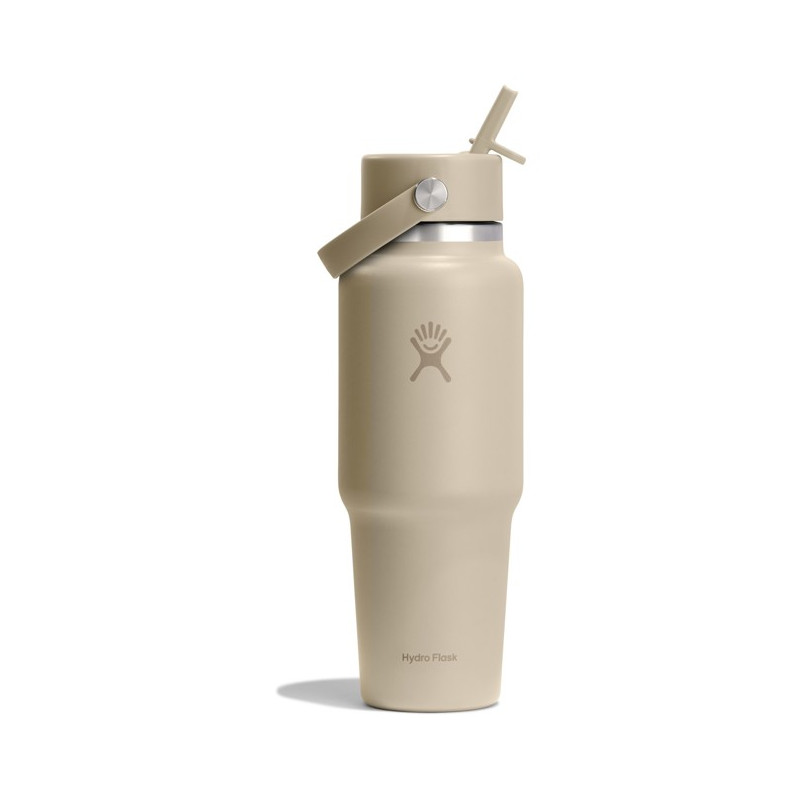 Fles Hydro Flask 24 OZ WIDE FLEX STRAW TRAVEL BOTTLE OAT