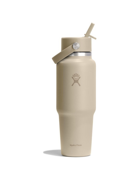 Bidón Hydro Flask 24 OZ WIDE FLEX STRAW TRAVEL BOTTLE OAT