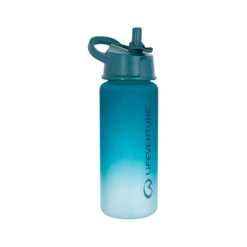 Pullo Lifeventure Flip-Top Water Bottle - Teal