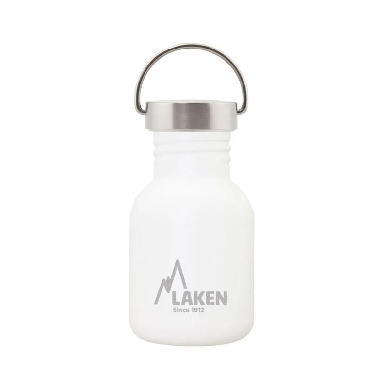 Flasche Laken Basic 350ml S/S tapón Blanco