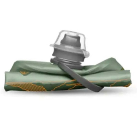 Garrafa Hydrapak STOW 500ml verde montañas 2