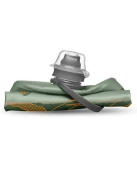 Bidón Hydrapak STOW 500ml verde montañas