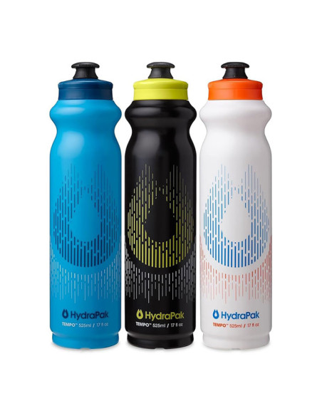 Garrafa Hydrapak TEMPO 525ml (Pack 3 bidones)
