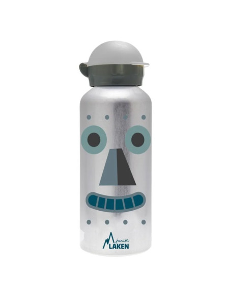 Garrafa Laken 0,45 L tap Hit - Robot