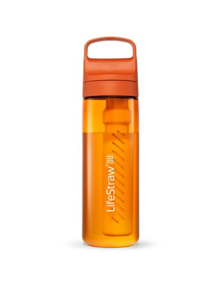 Ivópalack Lifestraw 2.0 WATER FILTER BOTTLE 22OZ ORANGE
