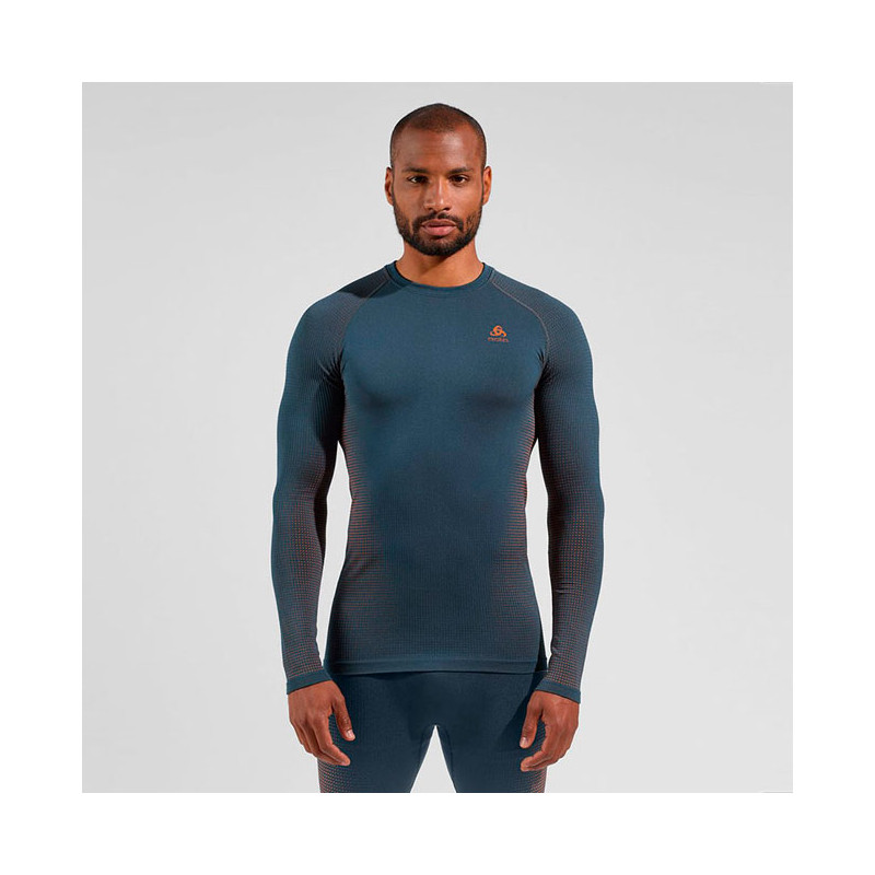 T-shirt Odlo Performance Warm Eco LS Baselayer Top