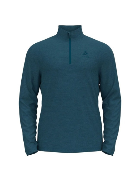 Fliskakna Odlo MID LAYER HZ ROY Saxony Blue - Deep Dive