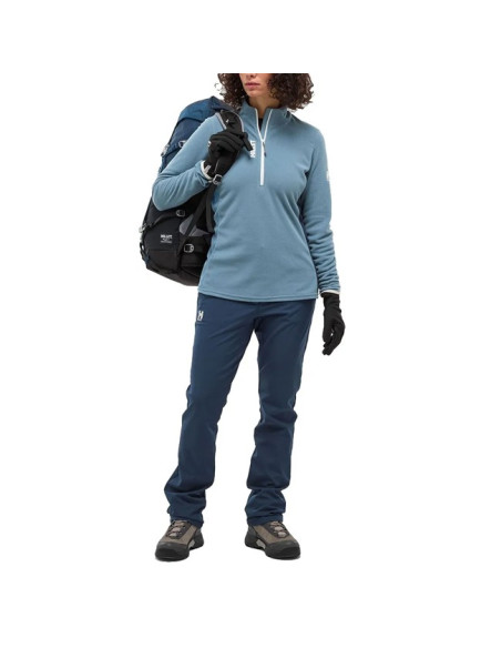 Fleeceová mikina Millet UBIC LIGHTGRID PO W Coronet Blue/Saphir