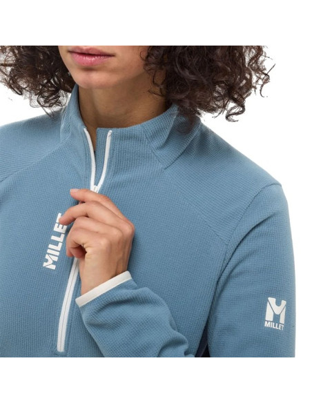 Polar fleece Millet UBIC LIGHTGRID PO W Coronet Blue/Saphir